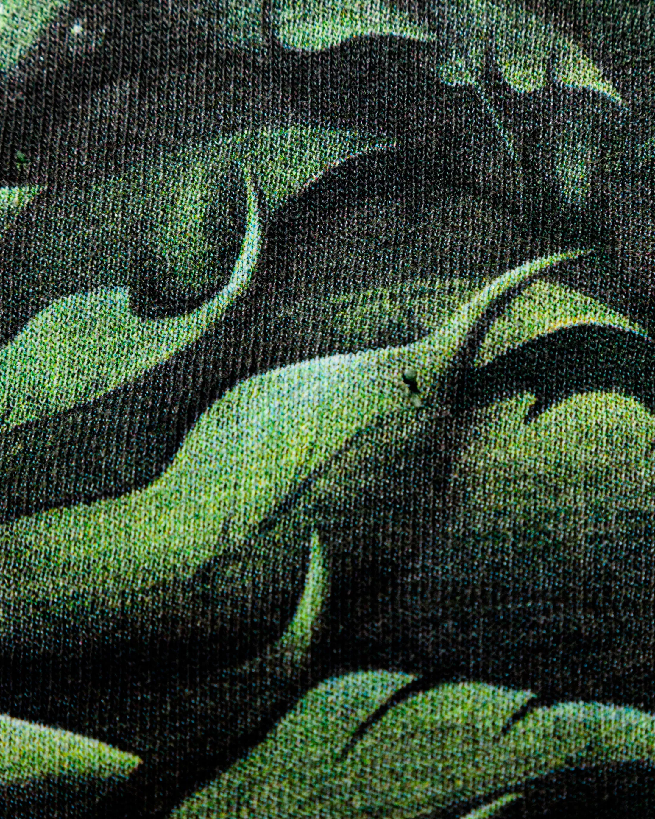 2009 The Mountain Psychedelic Green Plant Face Tie Dye T-Shirt