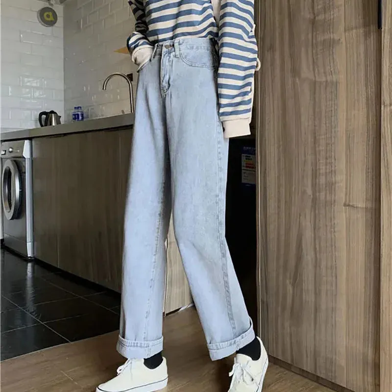 2024 Classic Women Pants with All-Match Button Pocket Design