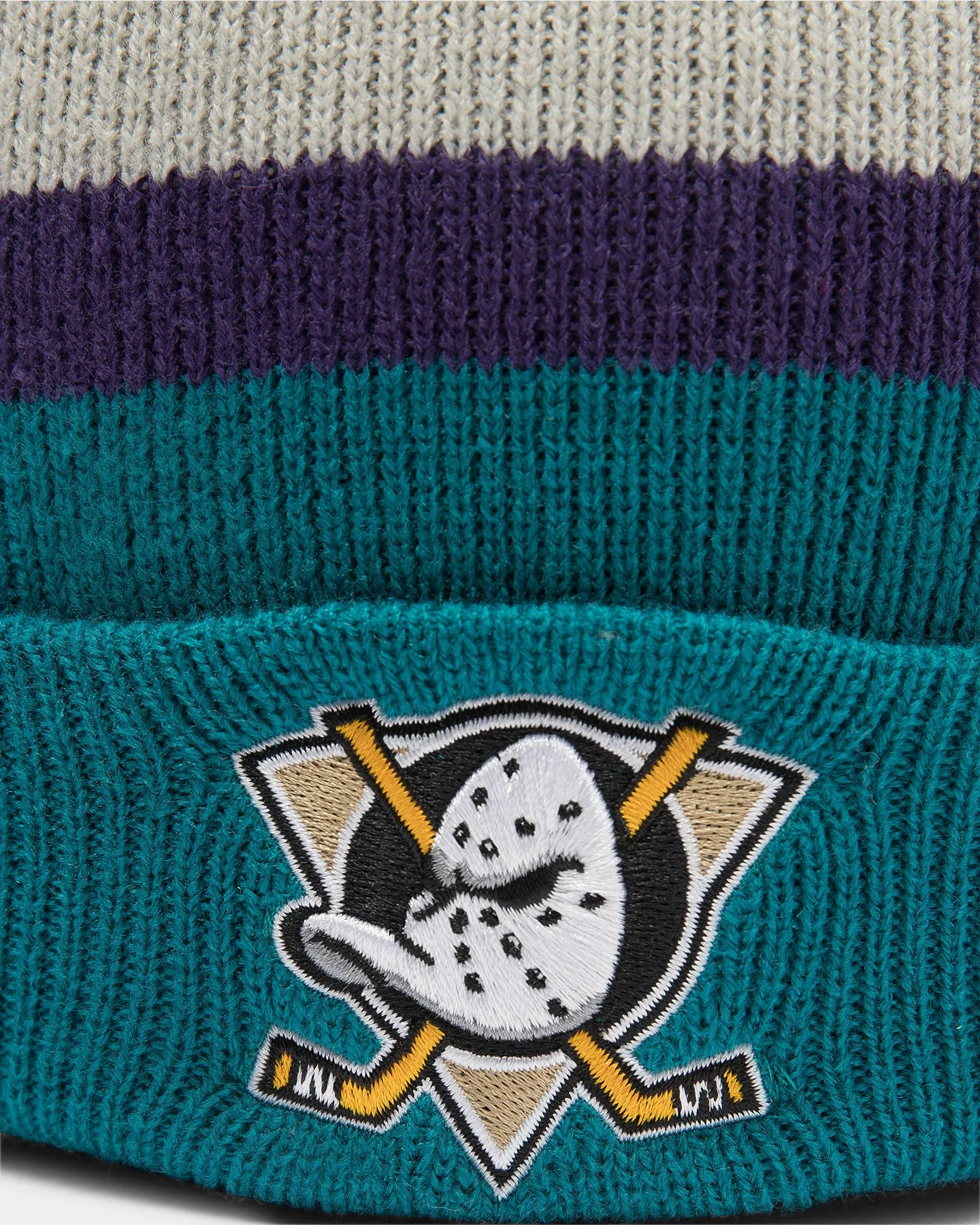 47 Brand Anaheim Ducks Breakaway Cuff Knit Beanie Dark Teal