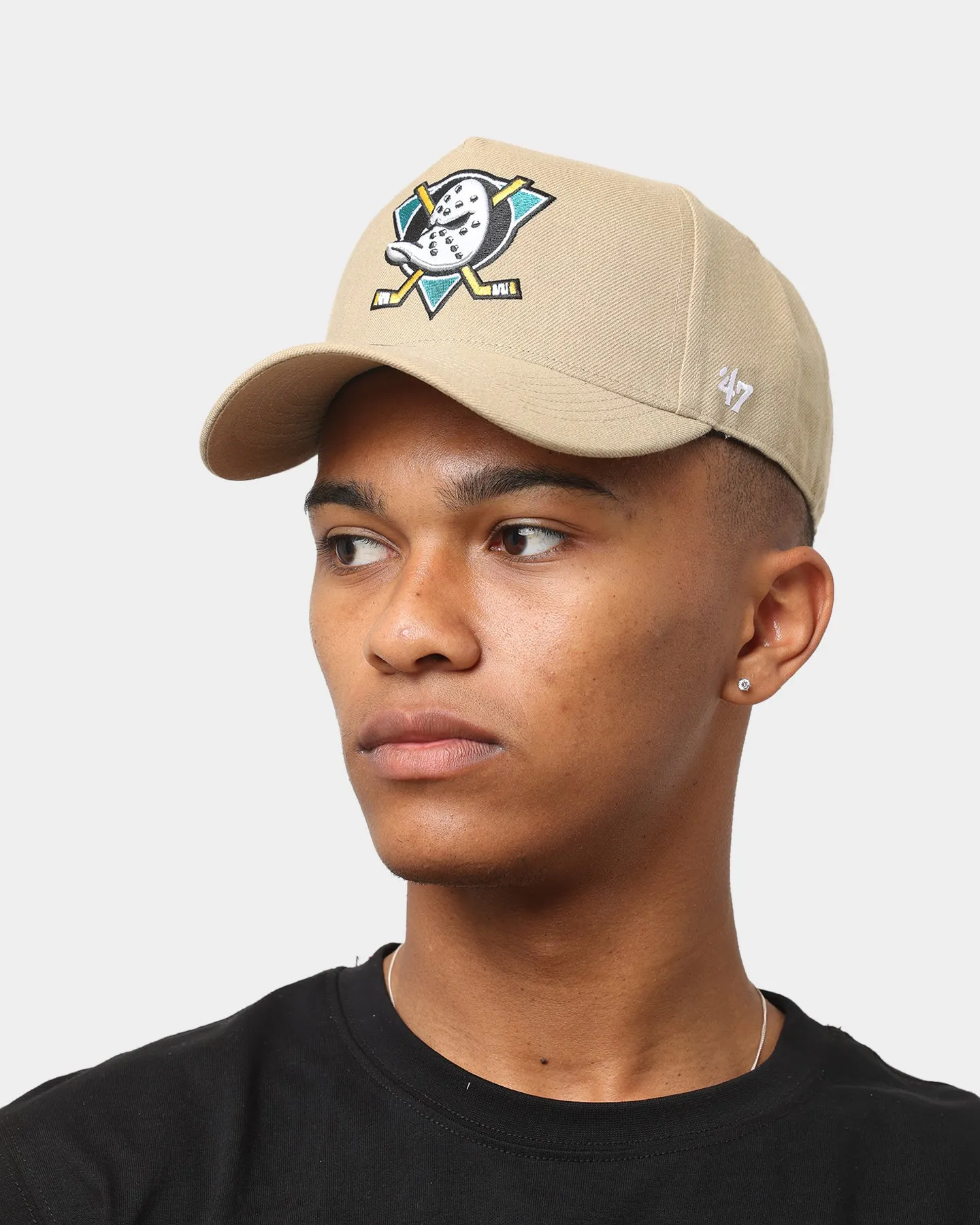 47 Brand Anaheim Ducks 'Khaki Team' MVP DT Snapback Khaki