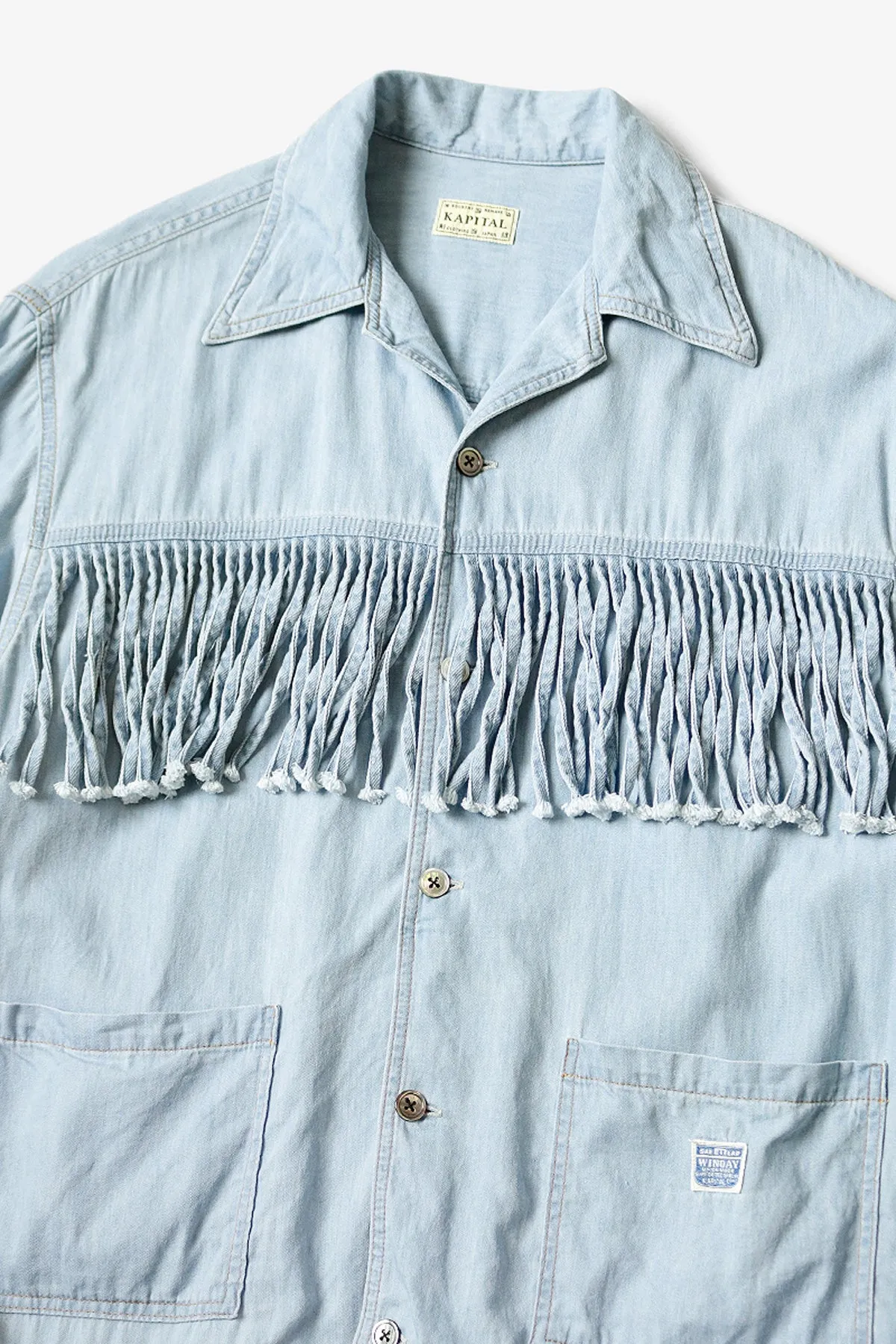 5.5oz Denim Fringe Board Shirt