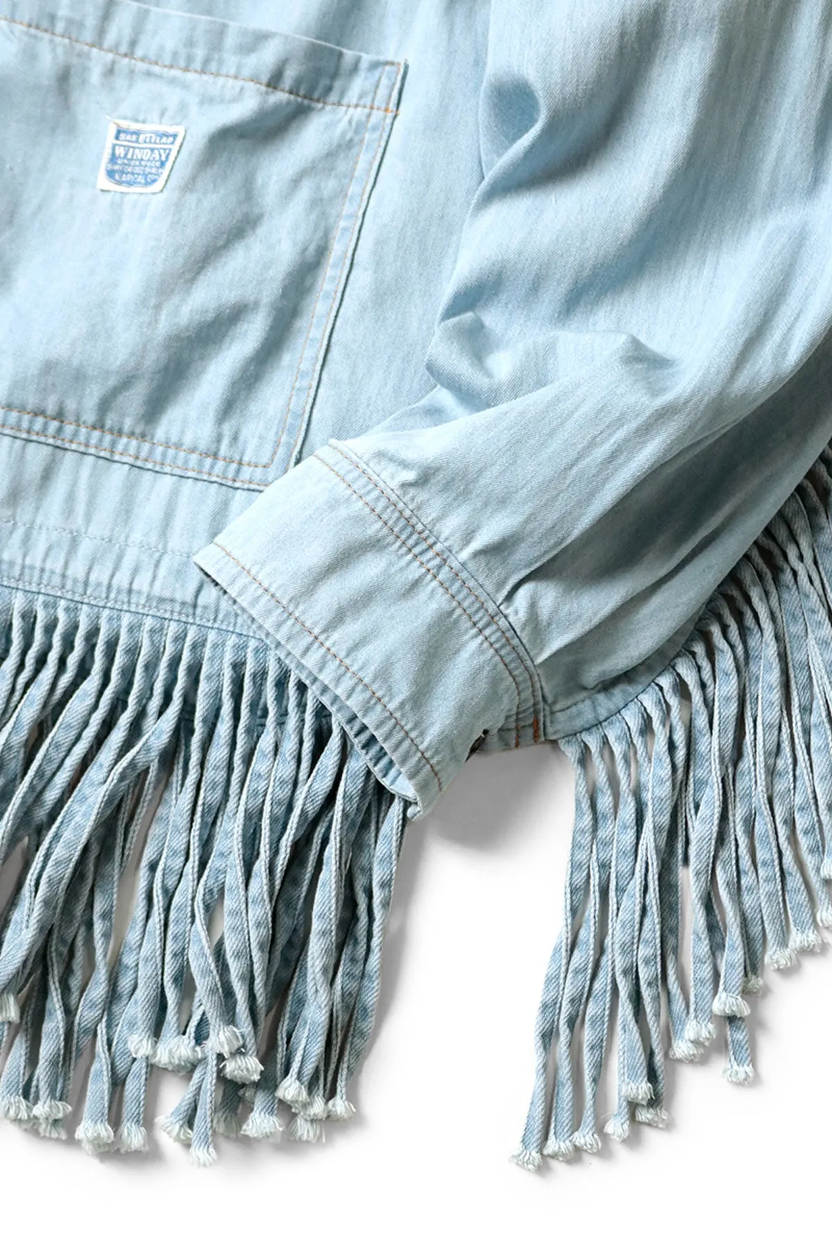 5.5oz Denim Fringe Board Shirt