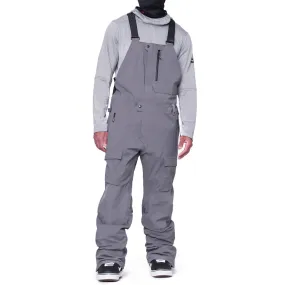 686 Grtx Stretch Dispatch Bib Snowboard Pants - Rhino Grey