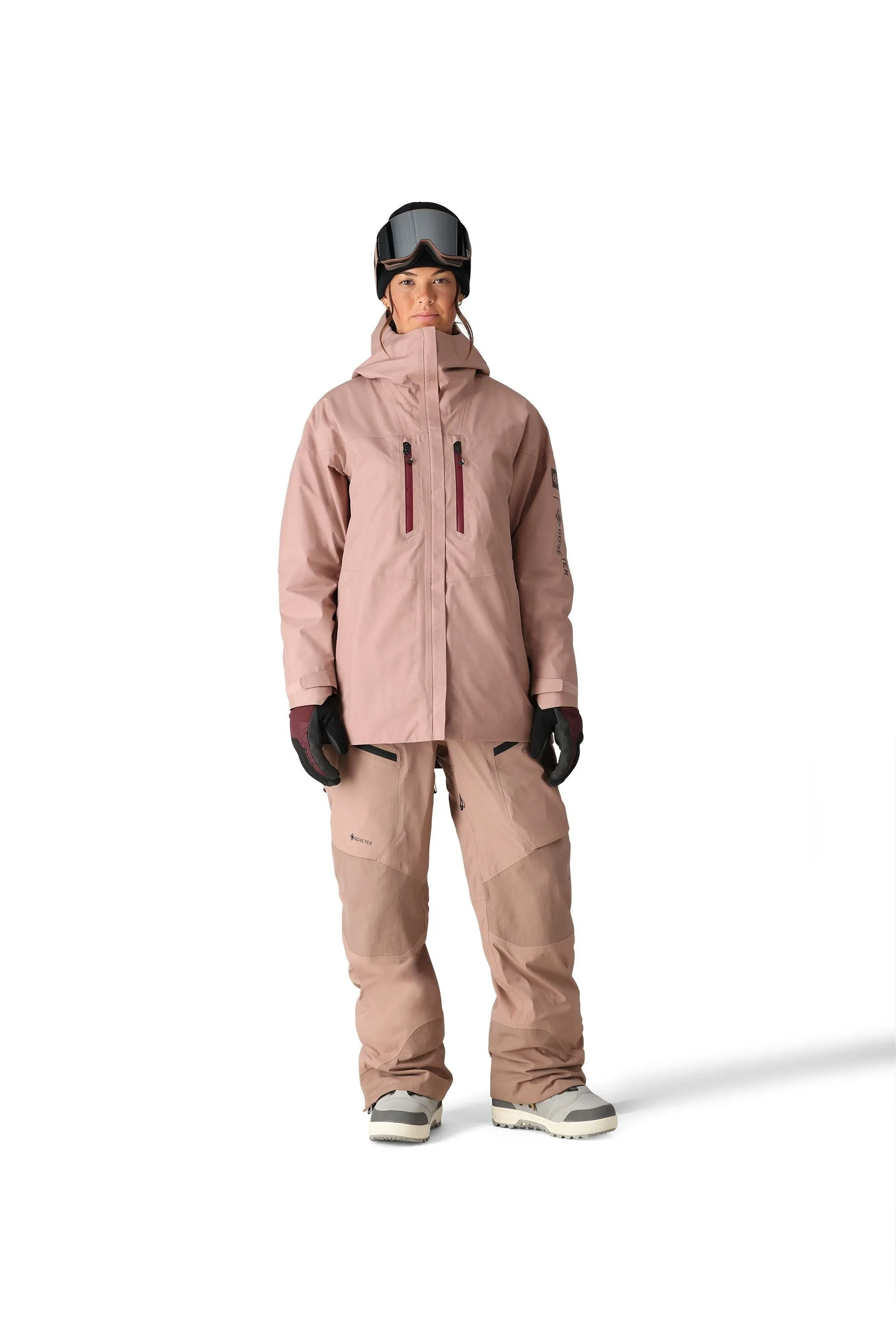 686 Women's GORE-TEX Stretch Dispatch Bib Snowboard Pant Antler 2025