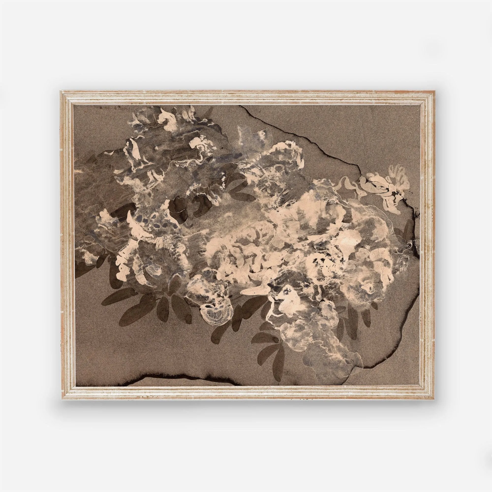 Abstract Floral 1 Vintage Wall Art