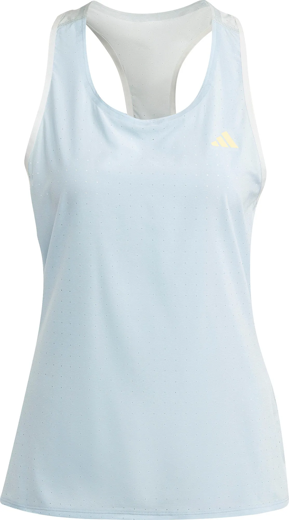 adidas Adizero Womens Running Vest Tank Top - Blue