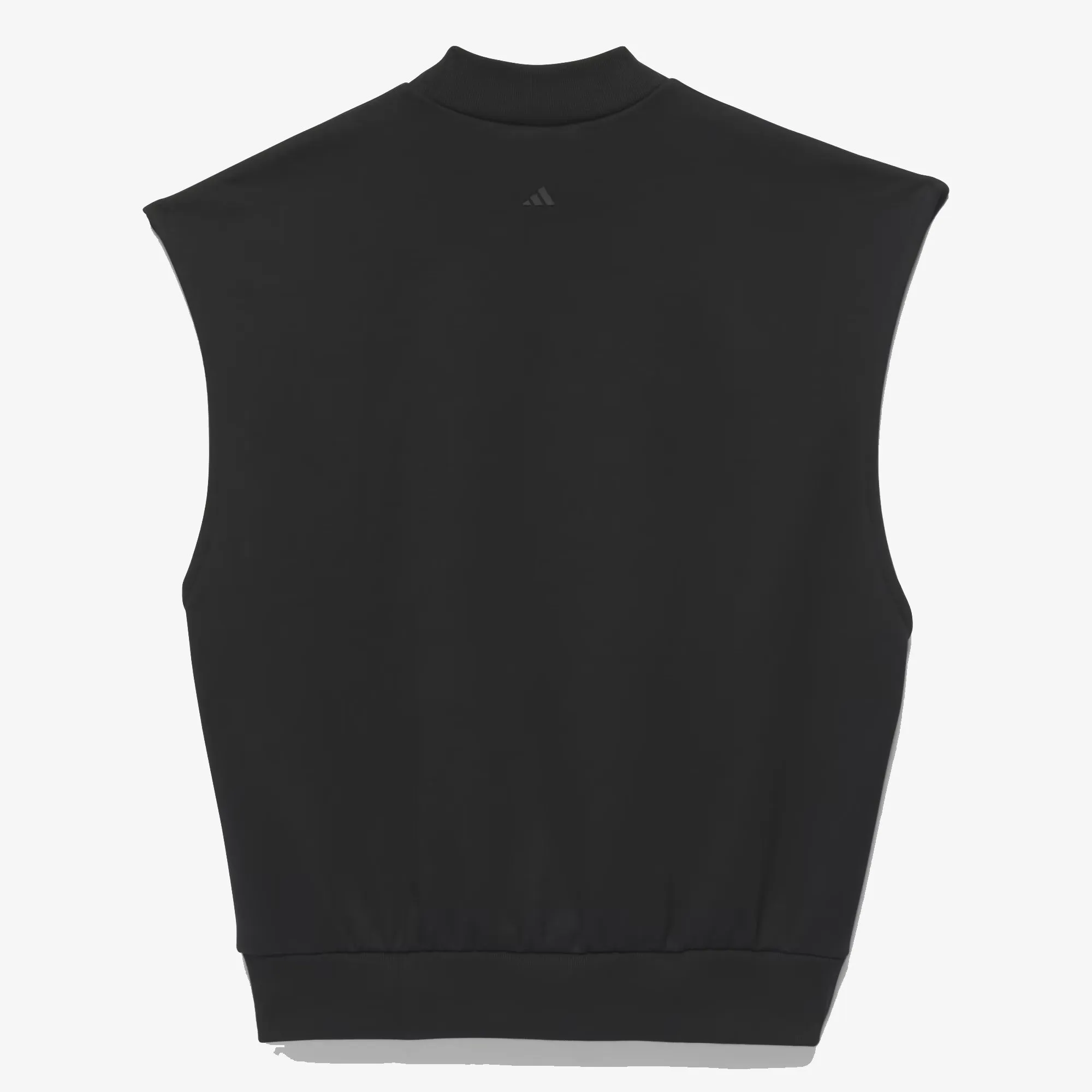 Adidas Originals | BASKETBALL SLEEVELESS SWEATSHIRT (GENDER NEUTRAL)  { BLACK/TALC