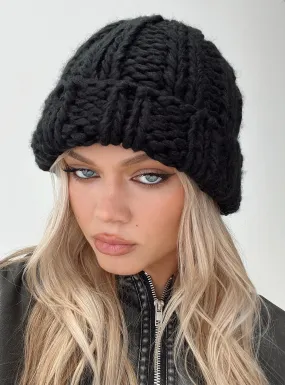 Alfey Beanie Black