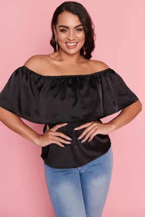 Alivia Black Top