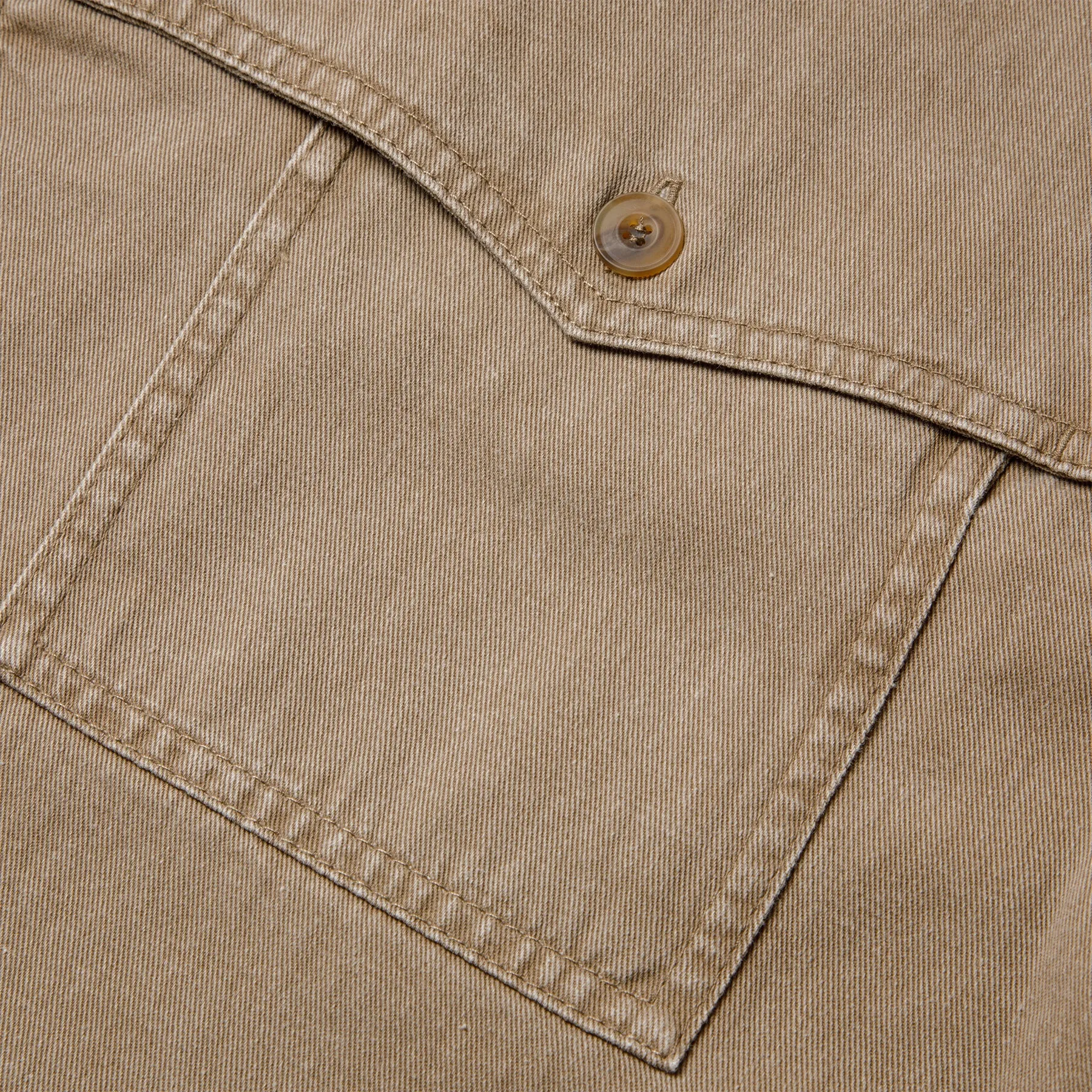 A.P.C. Gilles Short Sleeve Shirt (Taupe)