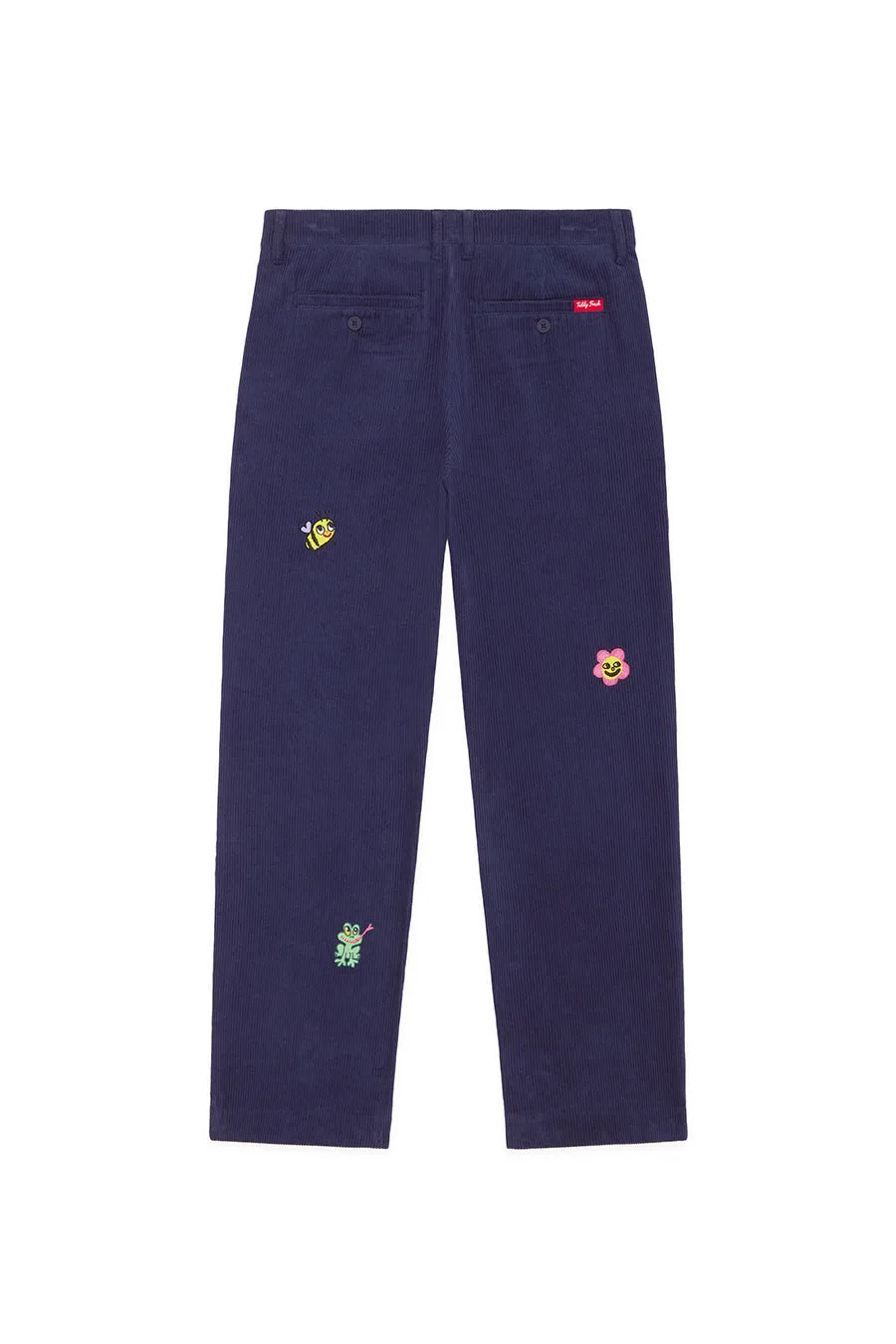 Applique Corduroy Pants