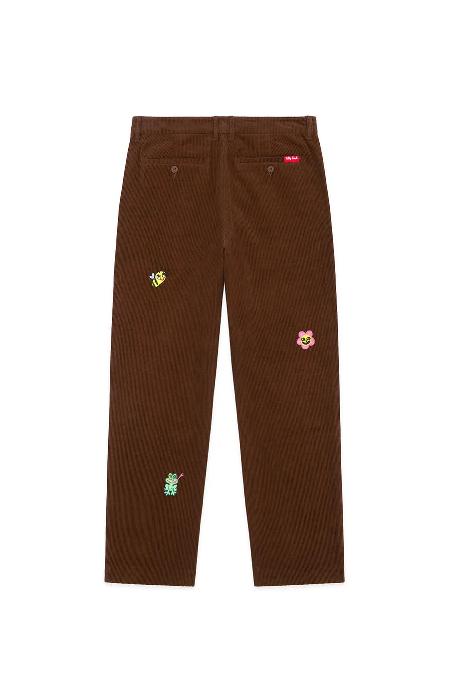 Applique Corduroy Pants