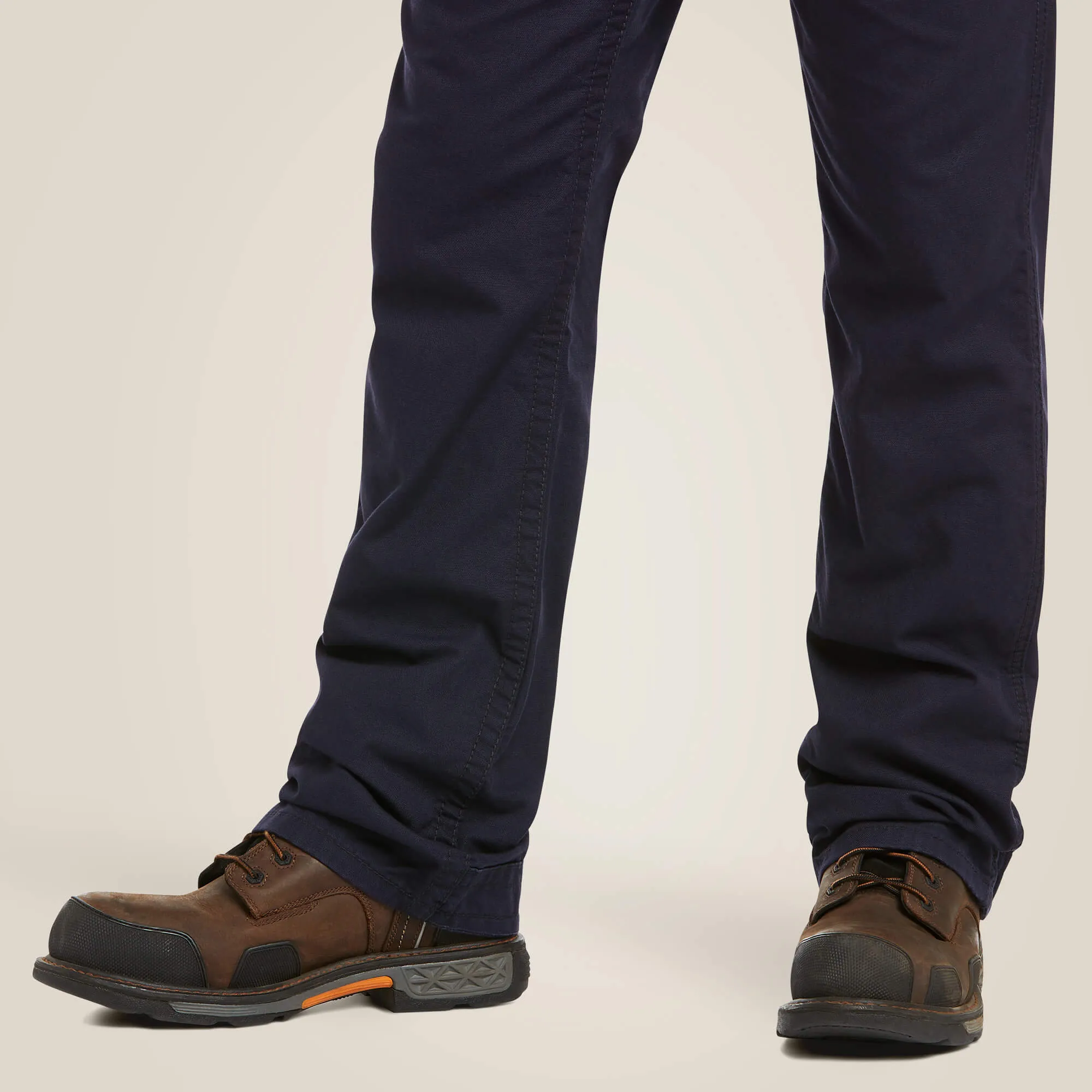 Ariat FR M4 Relaxed Workhorse Boot Cut Pant-Navy #10019623