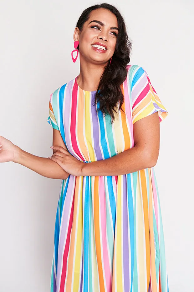 Bam LPD Candy Stripe Dress