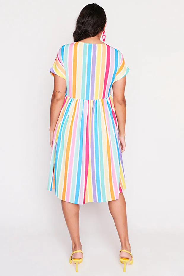 Bam LPD Candy Stripe Dress