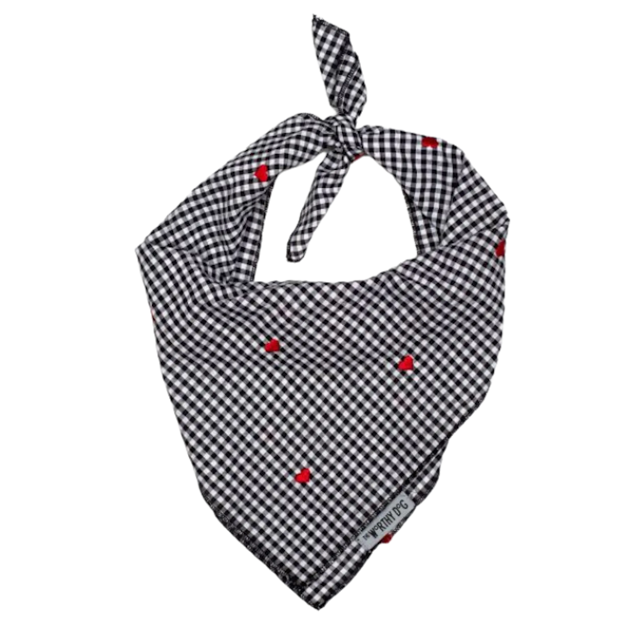 Bandana | Gingham Hearts