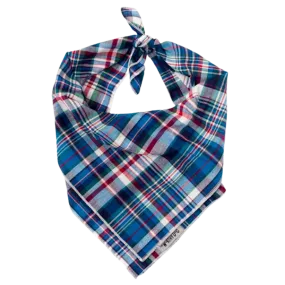 Bandana | Madras Blue Plaid