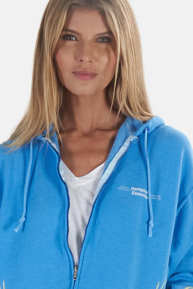 Beach Gradient Hamptons Hoodie Light Blue