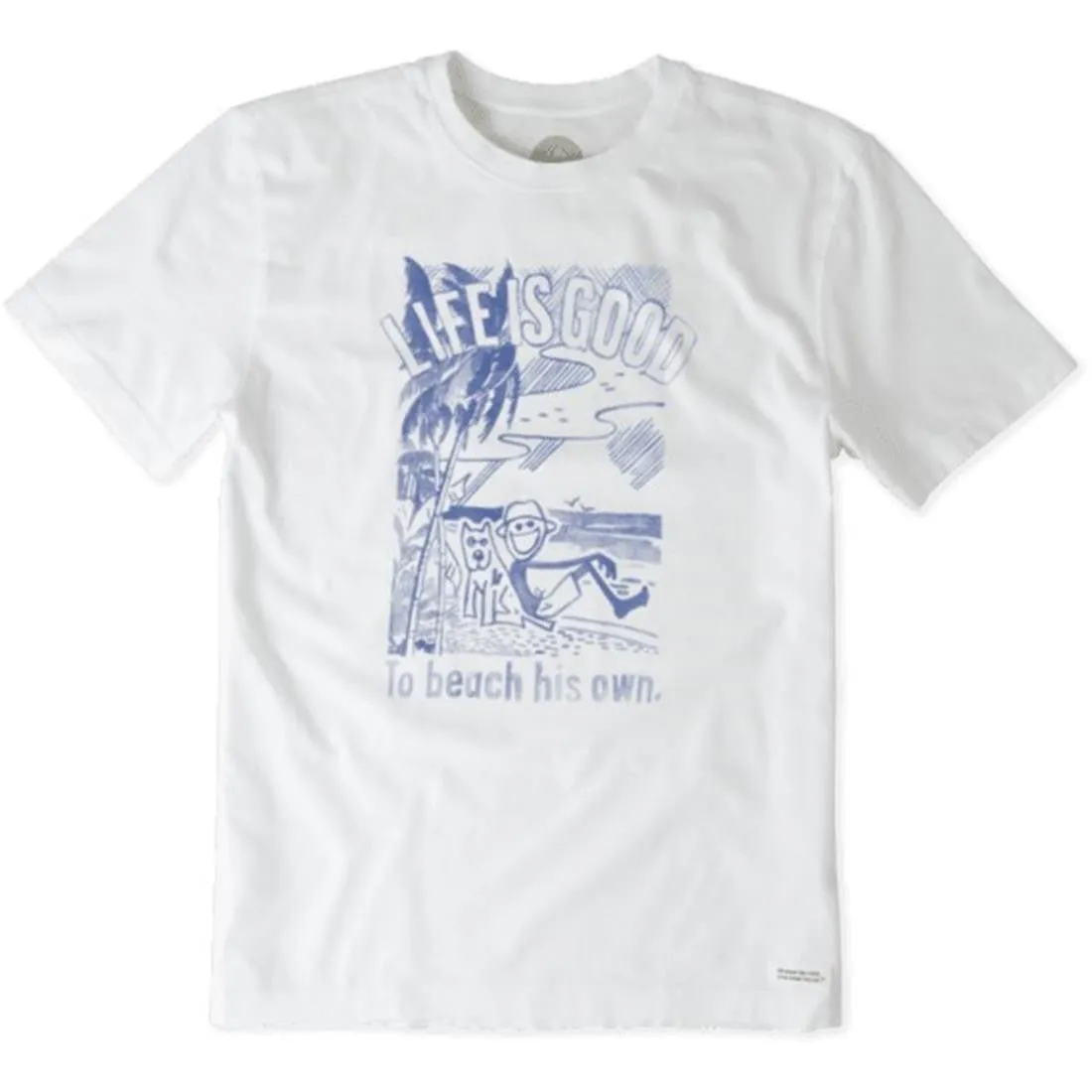 Beach His Own Crusher T-Shirt by Life is good