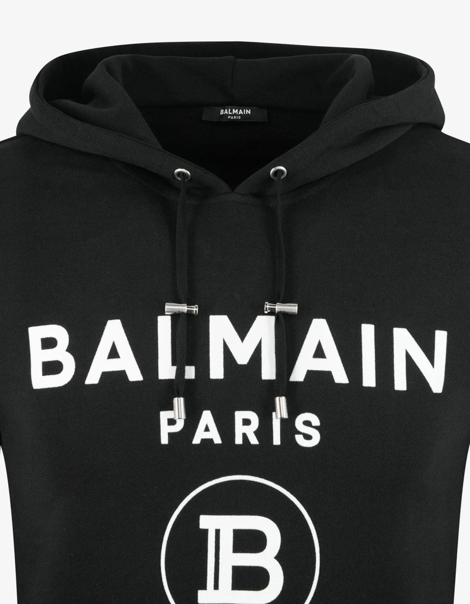 Black B Logo Hoodie