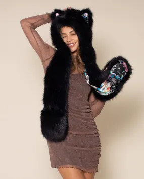 Black Fox Luxe Collector Edition Faux Fur Hood | Women's