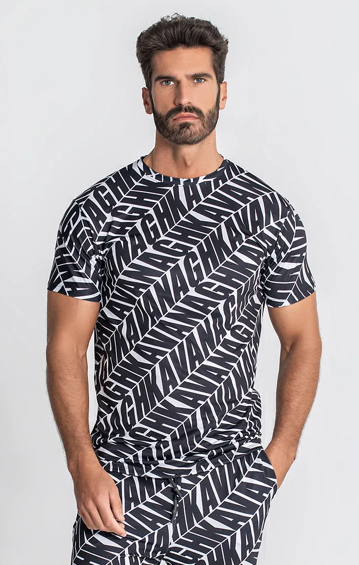 Black Vice Printed Tee