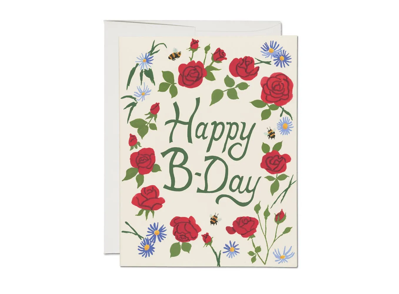 Blooming Roses birthday greeting card