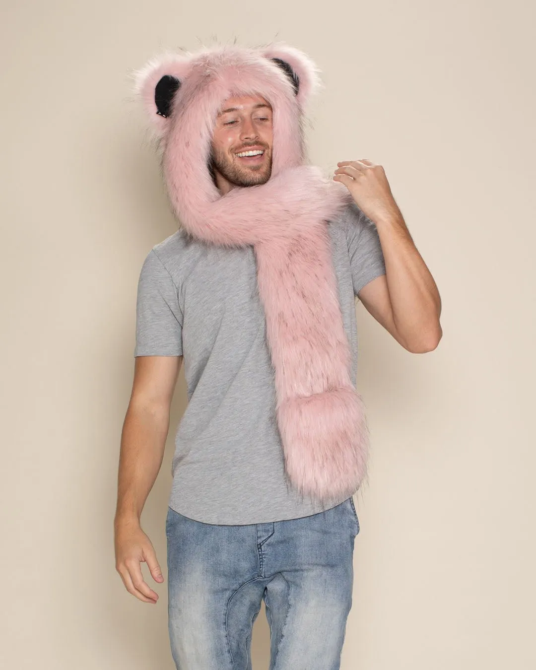 Blush Bear Collector Edition Faux Fur Hood | Men's