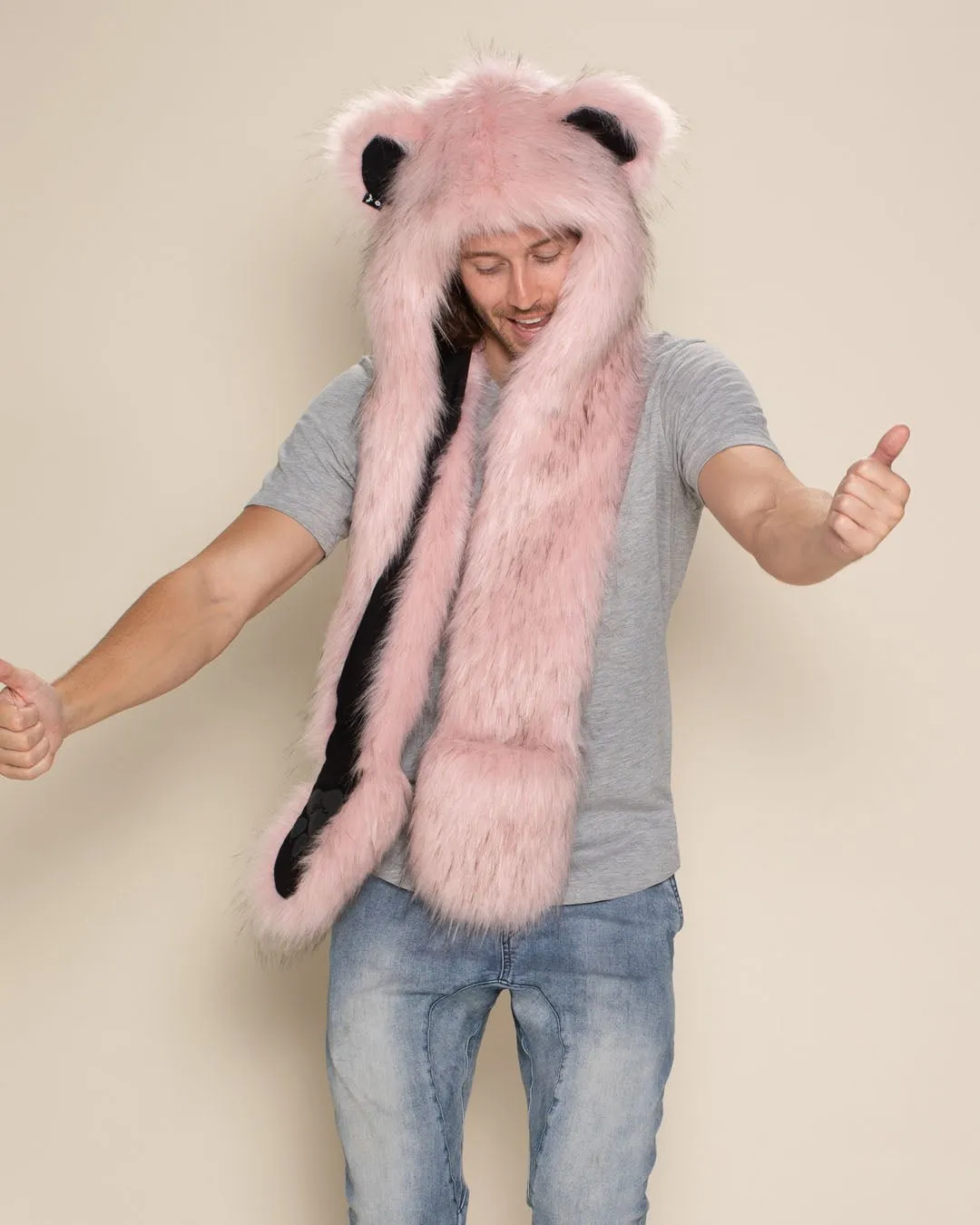 Blush Bear Collector Edition Faux Fur Hood | Men's