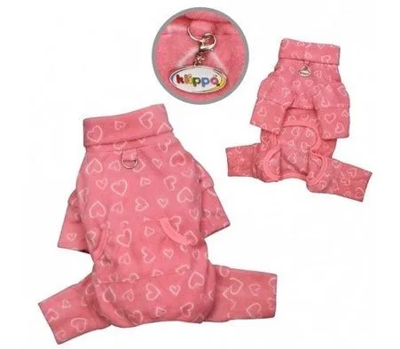 Blush of Love Fleece Turtleneck Pajamas & Matching Blanket