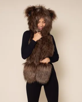 Brown Bear Collector Edition Faux Fur Hood | Women's