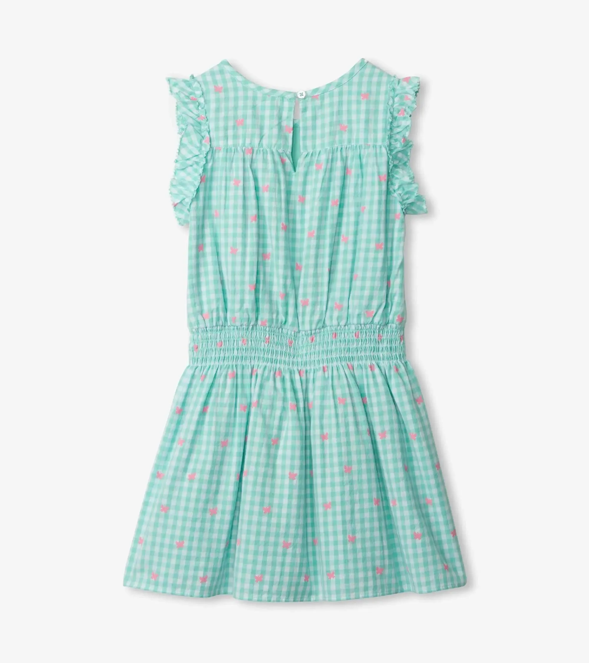 Butterfly Gingham Woven Dress | Hatley