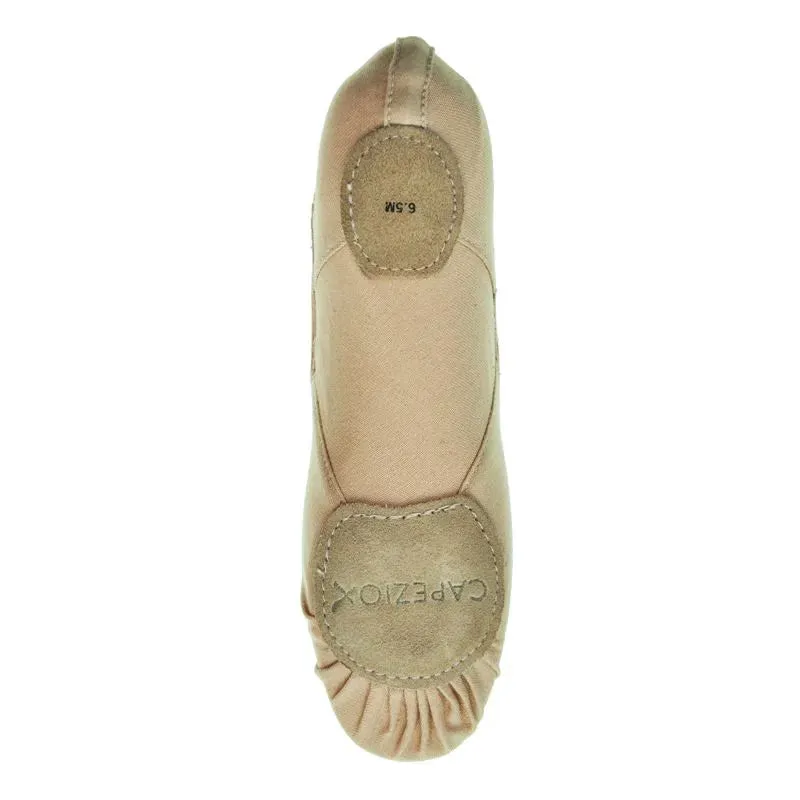 Capezio Hanami Canvas Ballet Shoe- Nude