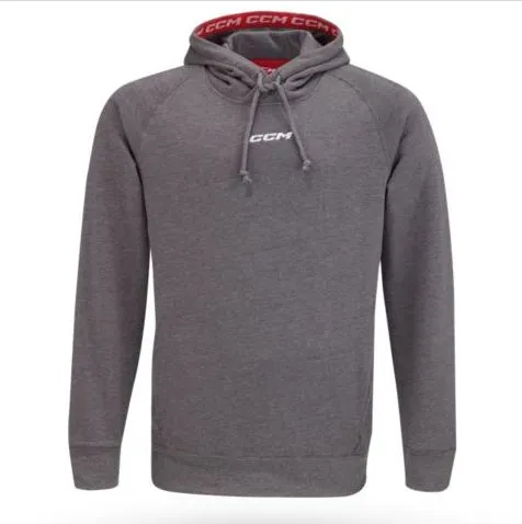 CCM Heathered Grey Team Pullover Hoodie