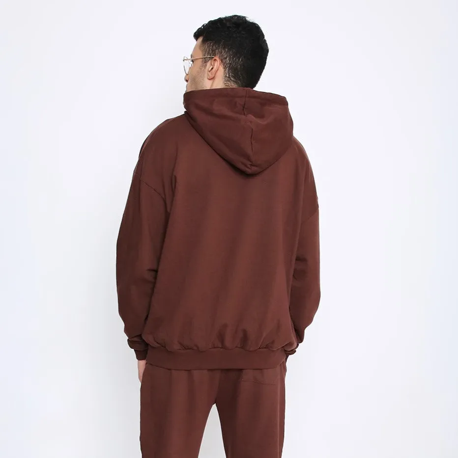 Chicory Coffee Oversized Hoodie