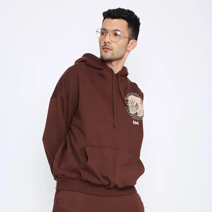 Chicory Coffee Oversized Hoodie