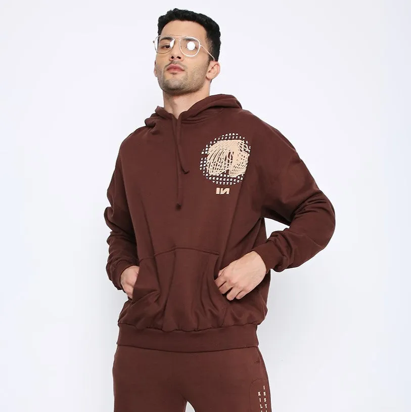 Chicory Coffee Oversized Hoodie