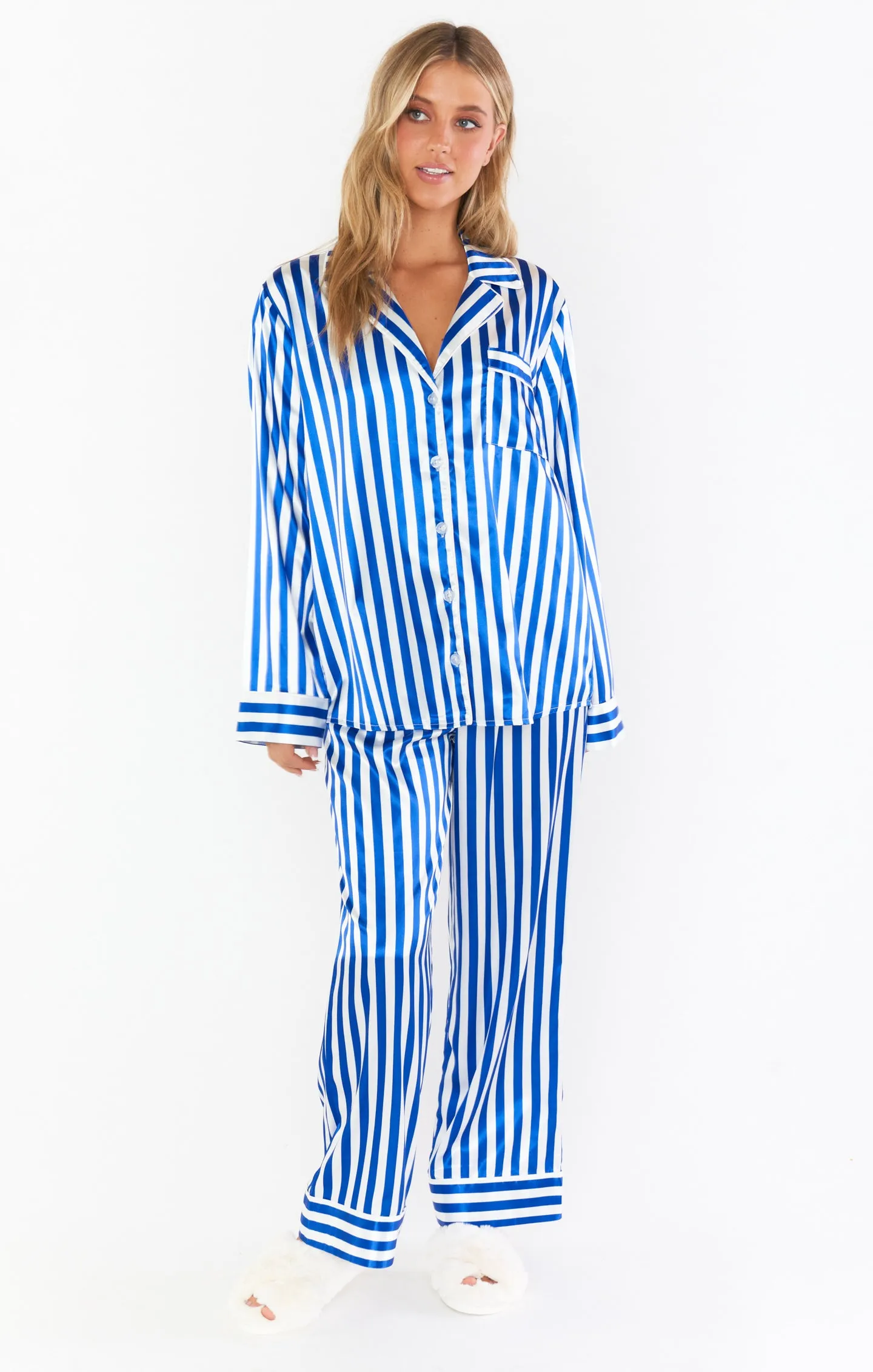 Classic PJ Set ~ Blue Stripe