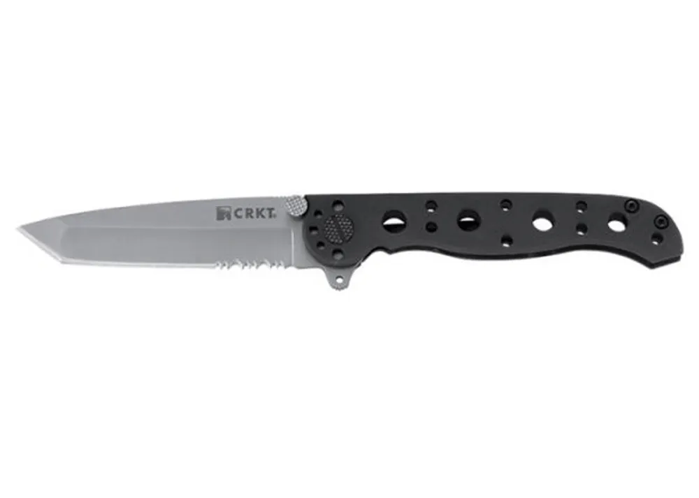 CRKT M16 Stainless Tanto Combo Edge Folding Knife