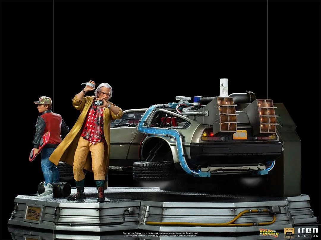 Delorean Full Set Deluxe - Back To The Future Part II