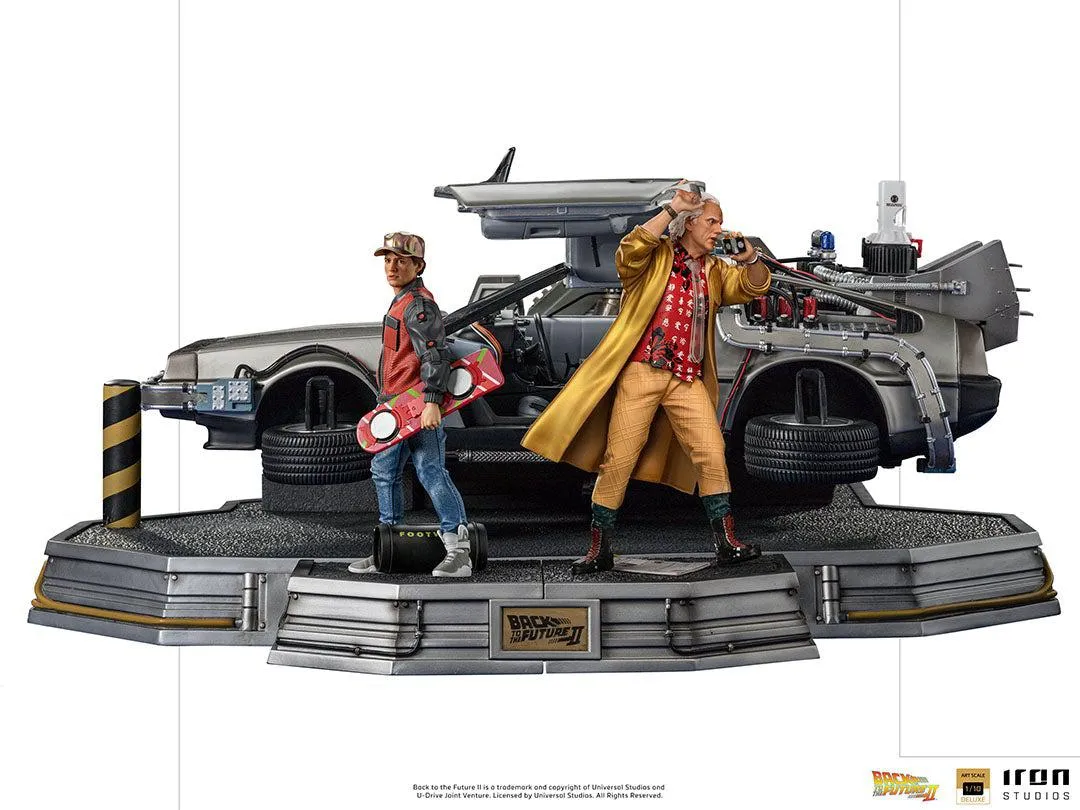 Delorean Full Set Deluxe - Back To The Future Part II