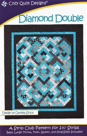 DIAMOND DOUBLE - Cozy Quilt Designs Pattern