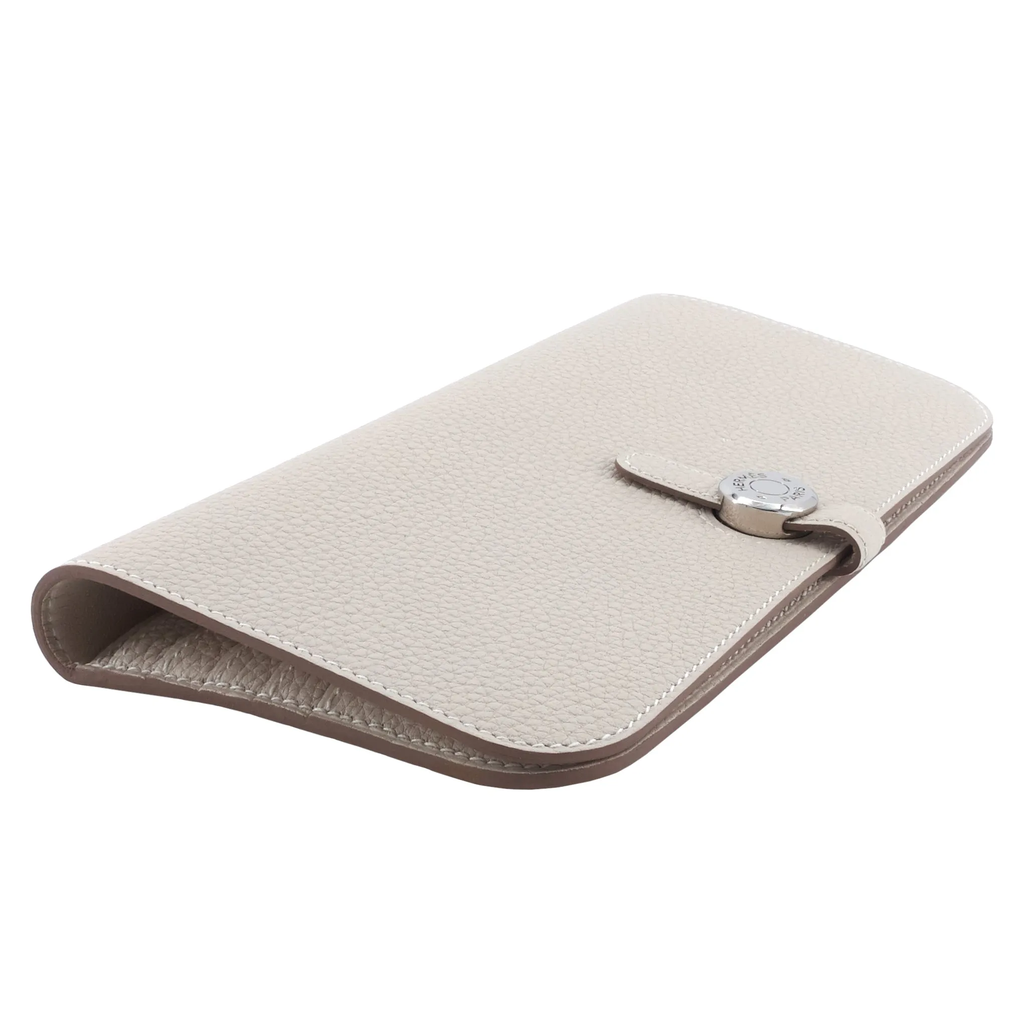 Dogon Recto Verso Long Clemence Leather Wallet