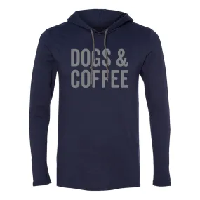 Dogs & Coffee Fitted Hoodie