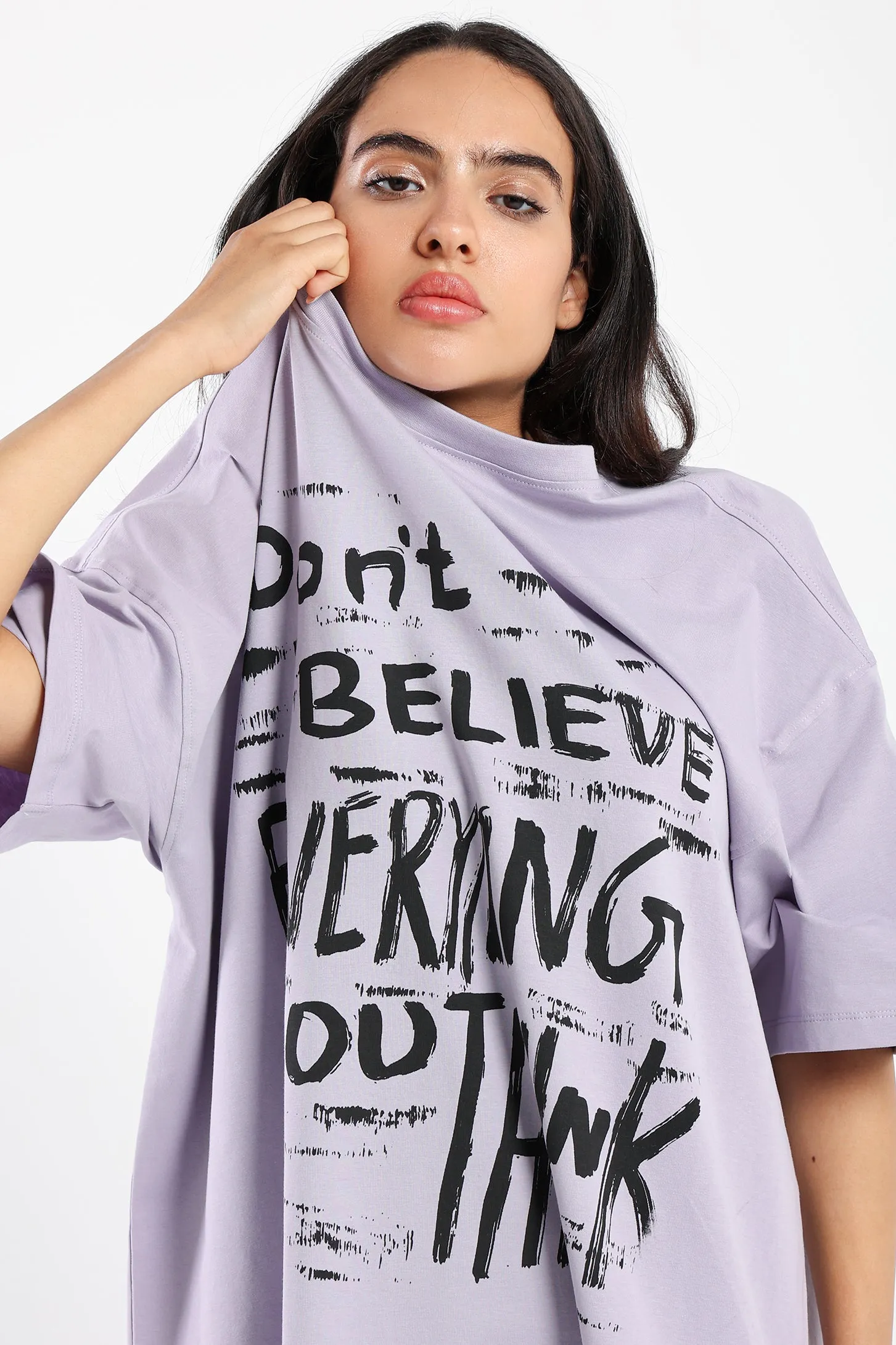 DONT BELIEVE EVERYTHING UNISEX TEE