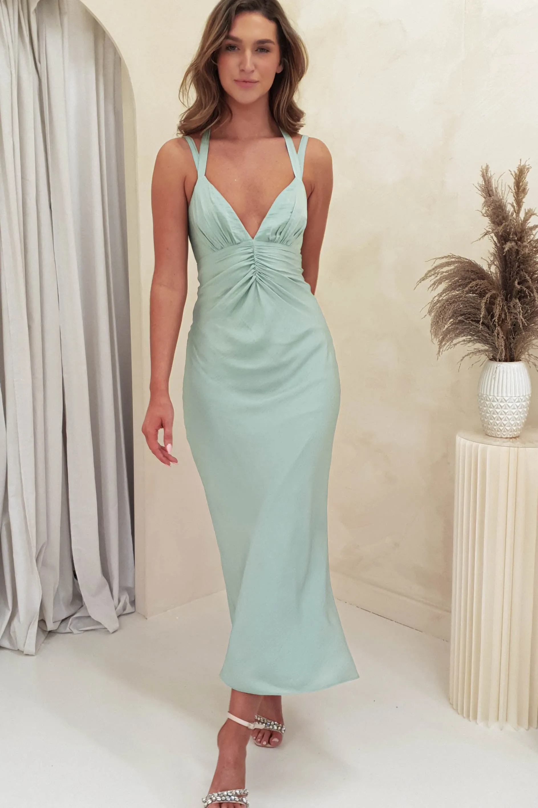 Dorathy Soft Maxi Dress | Sage