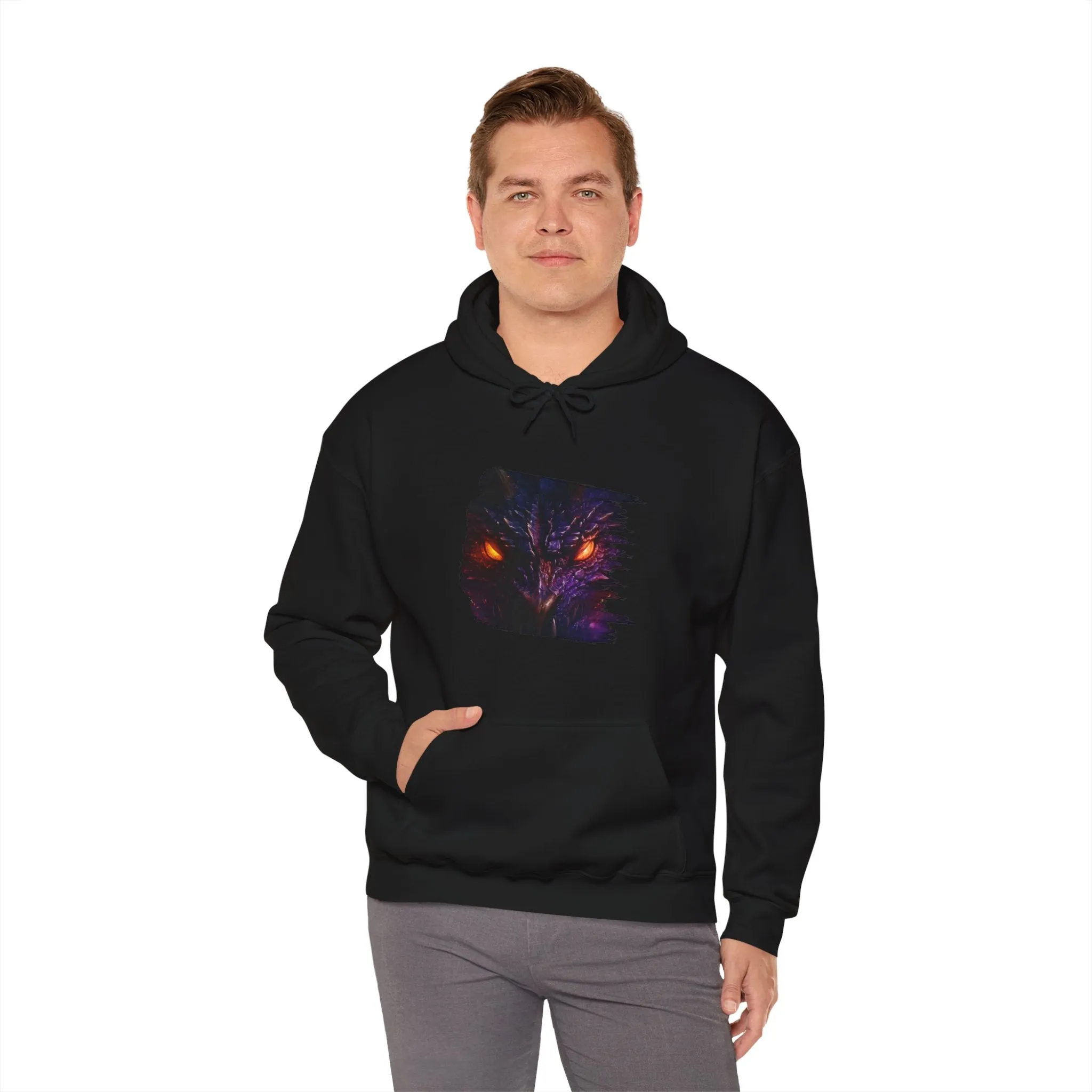 Dragon Eyes Unisex Heavy Blend™ Hooded Sweatshirt