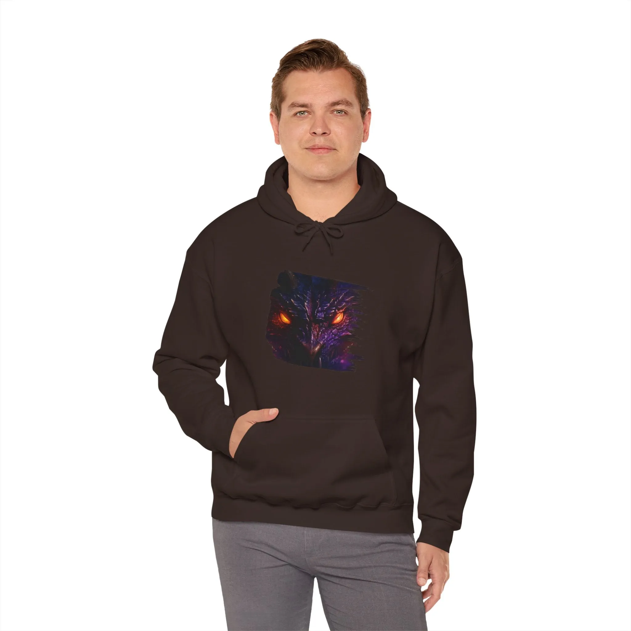 Dragon Eyes Unisex Heavy Blend™ Hooded Sweatshirt