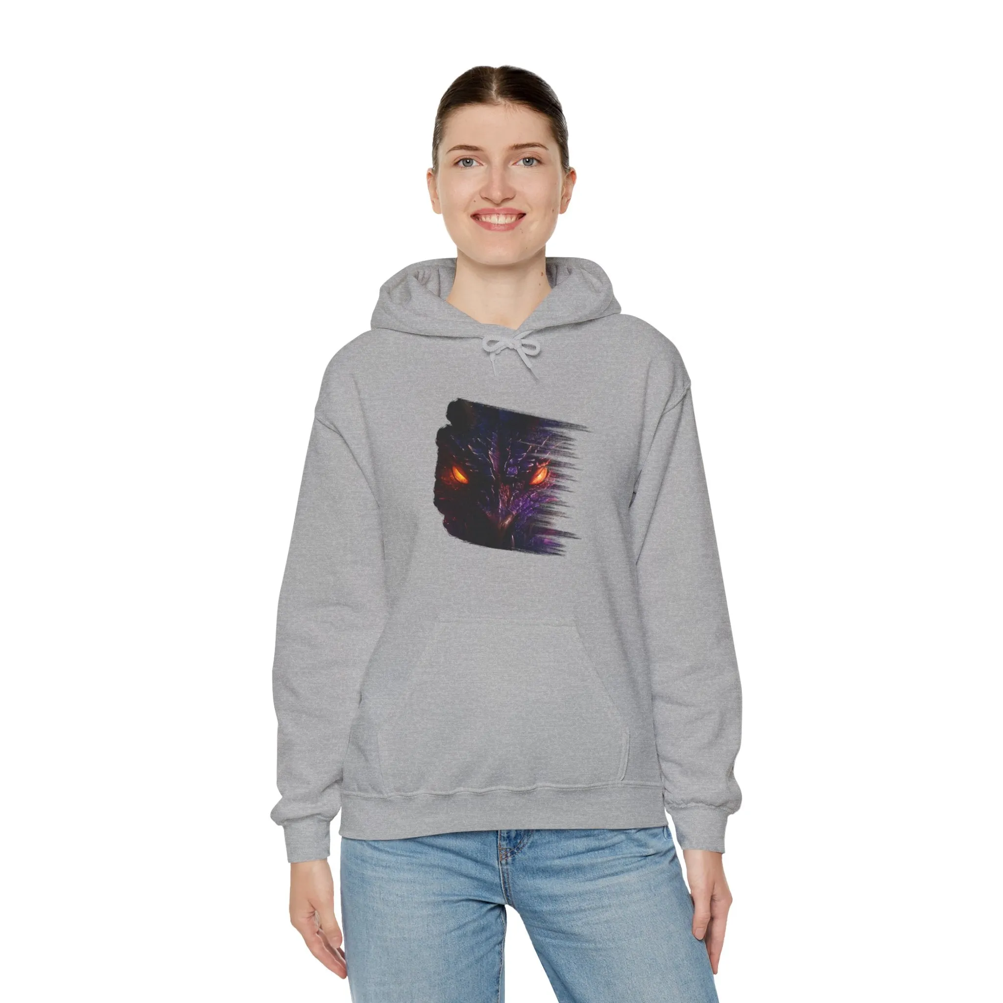 Dragon Eyes Unisex Heavy Blend™ Hooded Sweatshirt