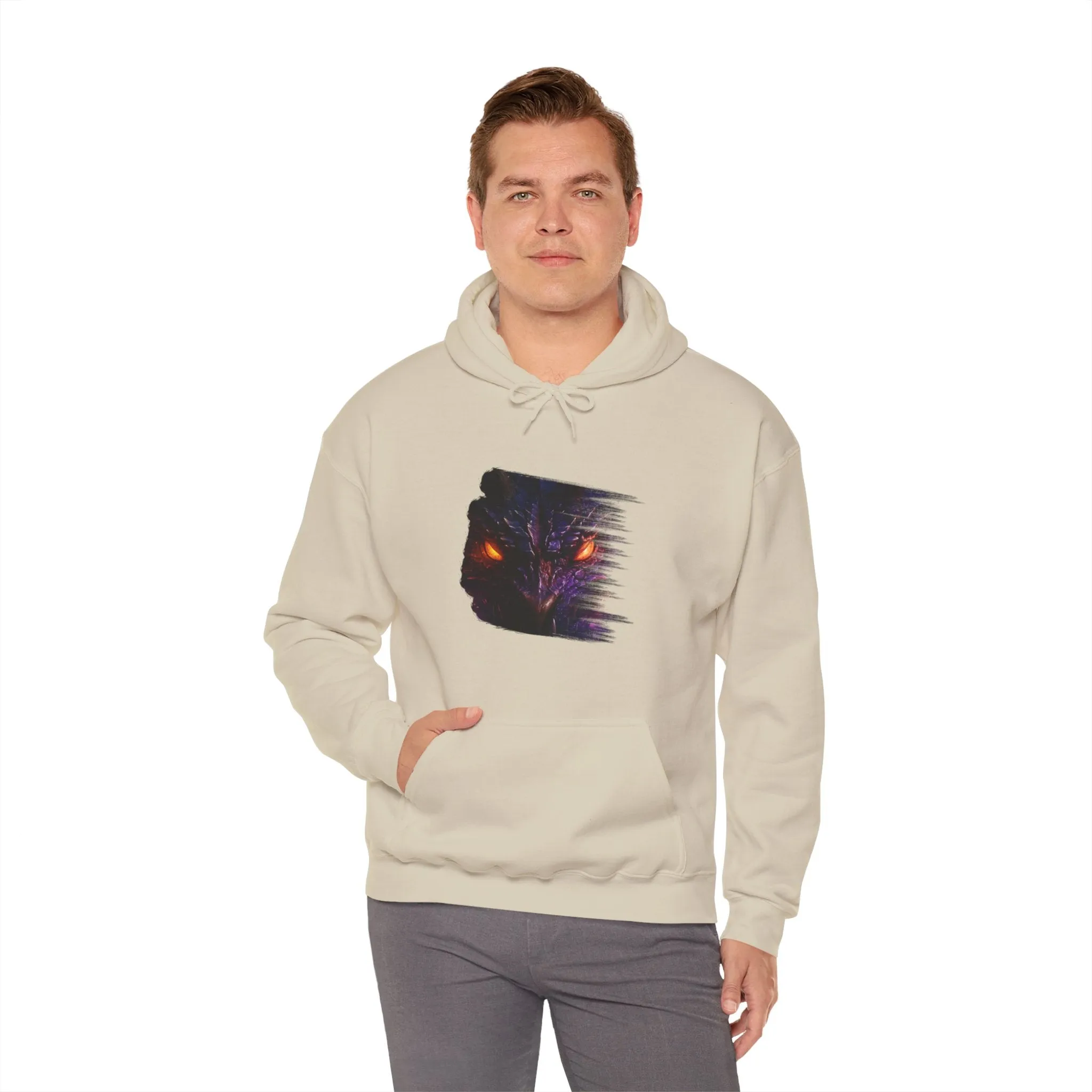 Dragon Eyes Unisex Heavy Blend™ Hooded Sweatshirt